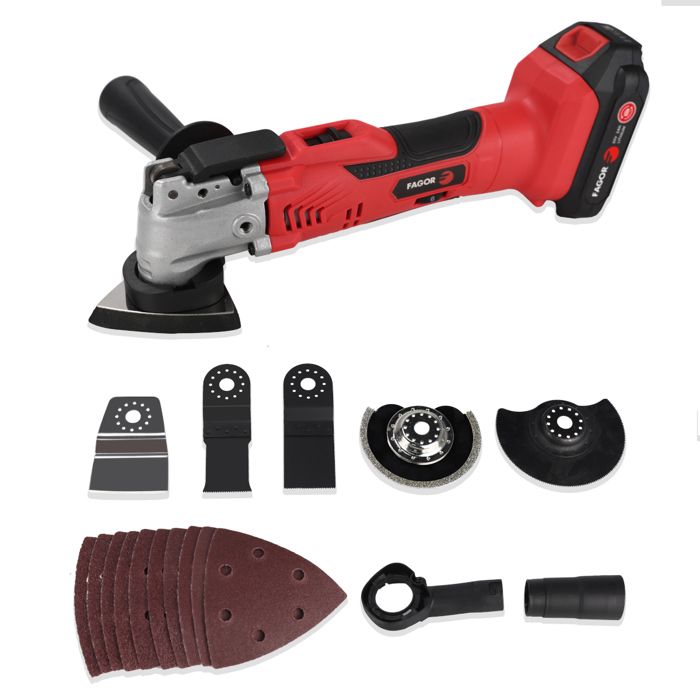 Fagor Ponceuse Multifonctions 20V - vue 2