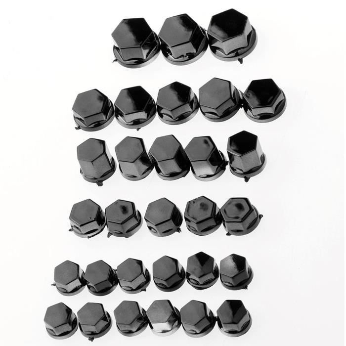 50 Vis + écrous Décoratifs Intérieur Voiture - Diamètre 4mm, Beige - Uxcell