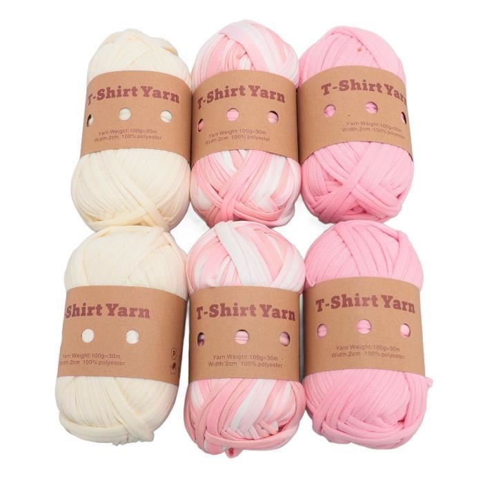 Circulo – Fil de qualité supérieure pour t-shirt – Doux, léger, sans couture, sans nœuds. Facile à