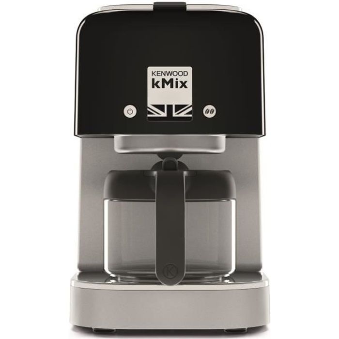 Cafetière filtre kMix - KENWOOD - COX750BK - 1200 W - Noir - 8 tasses - Sélecteur d'arôme