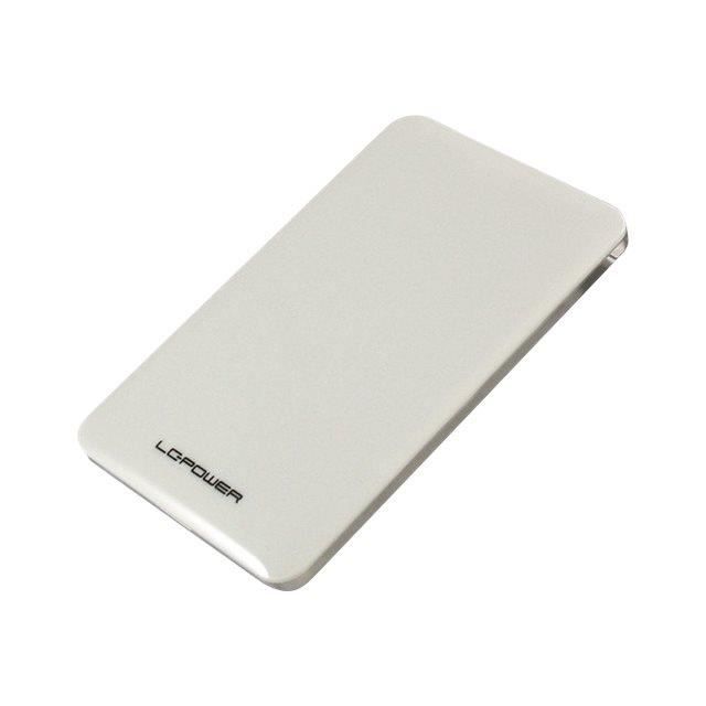 Boîtier externe LC-POWER LC-25U3-7W pour disque dur 2.5 SATA - Blanc