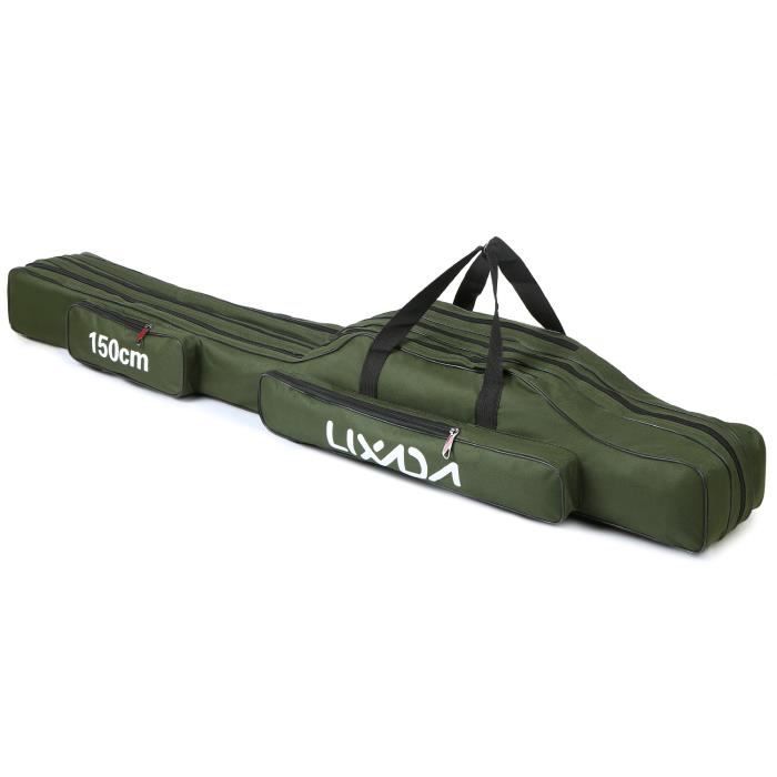 Sac de pêche portable Lixada - Étui de transport pour matériel de pêch