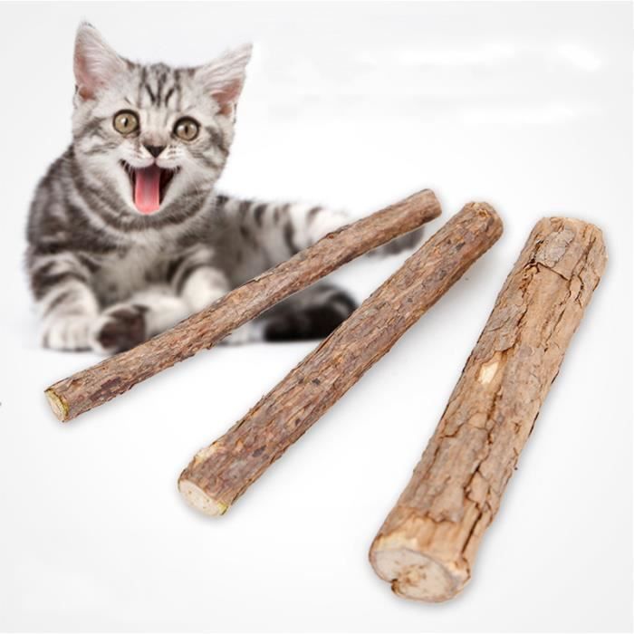 2 Batons Par Paquet Tige De Dentition Molaire Pour Chat Collations Pour Chat En Bois Tendon Cataire Naturelle Ordinaire Cdiscount