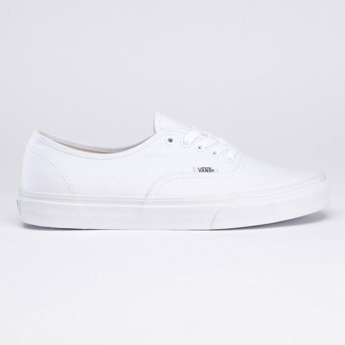 vans blanc authentic