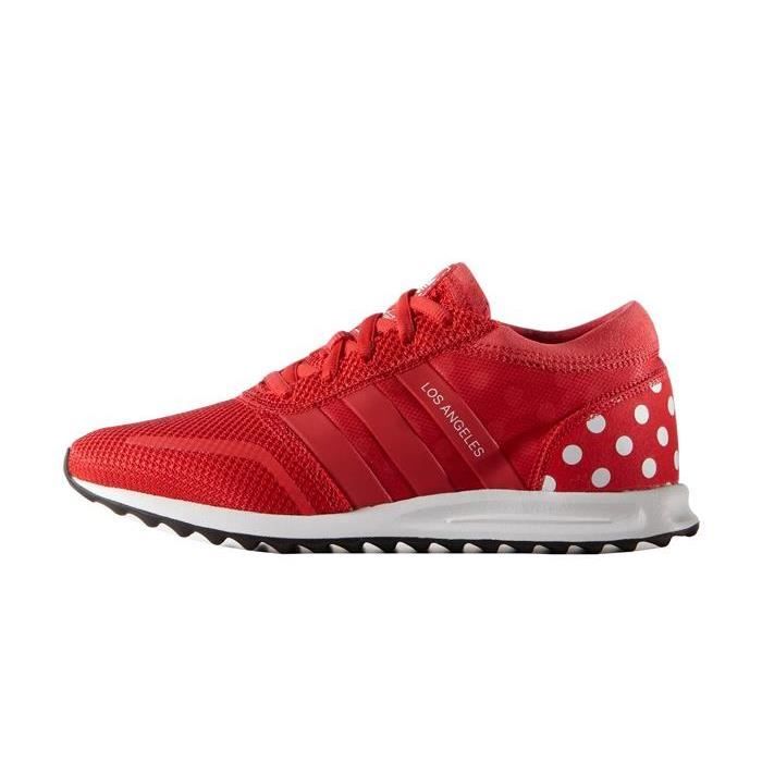 Adidas Los Angeles Femme Rouge Rouge - Cdiscount Chaussures