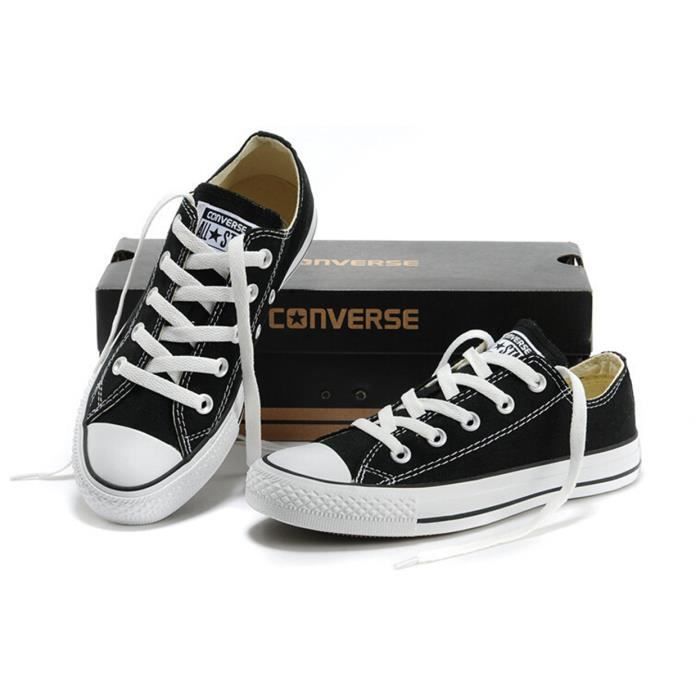 converse basse noir all star