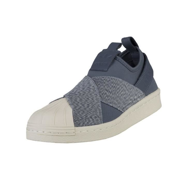 superstar slip on homme blanc