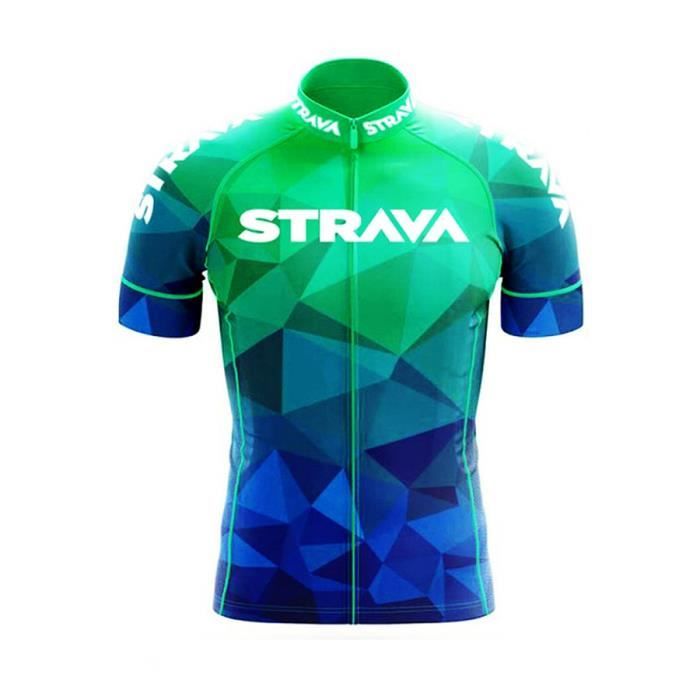 Strava Ensemble de cyclisme pour l ete uniforme de velo maillot de velo de route vetements de velo VTT ve Cdiscount Sport
