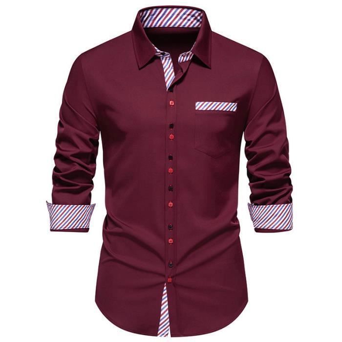 Chemise Magpul Homme 3XL Marron – Poches, Manches Longues, Col Snap – Outdoor