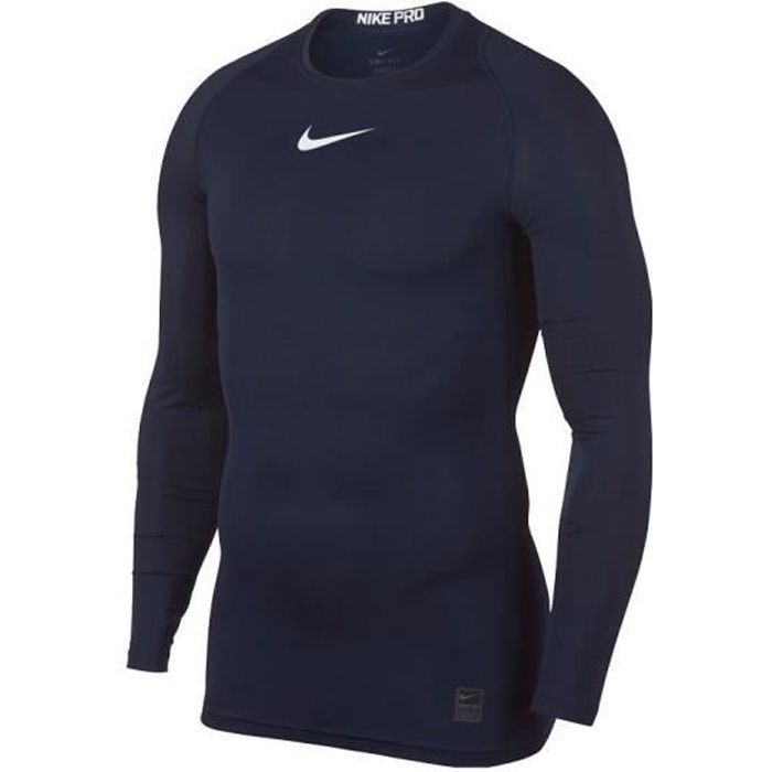 T-Shirt de Compression Nike Pro XXL - Homme - Bleu Bleu