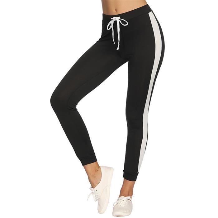 PANTALON Pantalon de Sport pour femmes Slim d contract jogging
