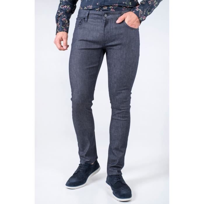 Jean skinny taille basse Guess jeans Homme Bleu Cdiscount Pret a Porter