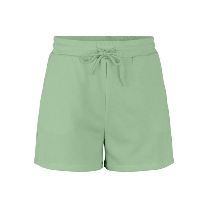 Short femme Pieces Chilli - Quiet green - Respirant - Taille L