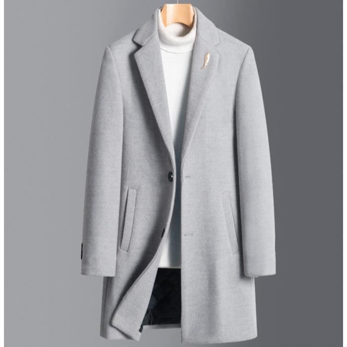 Pardessus gris best sale