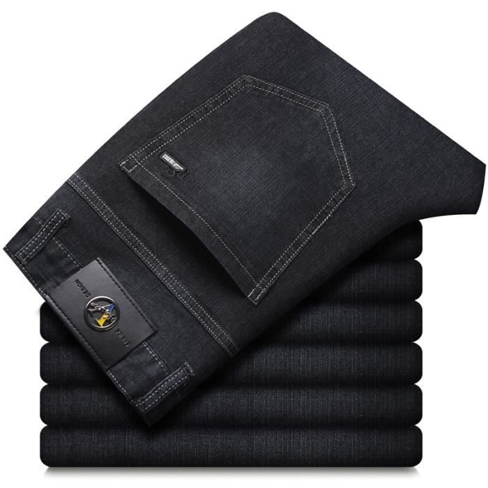 Jeans Grande Taille Homme 8XL Coton Décontracté Rétro Quotidien - Modèle Confortable Et Résistant