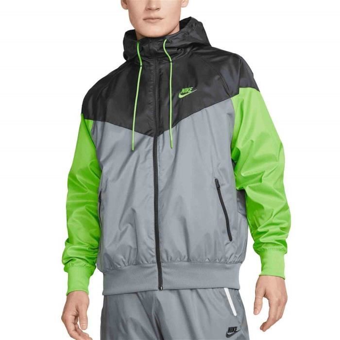 Nike Veste pour Homme Windrunner Gris DA0001 065 Gris Cdiscount