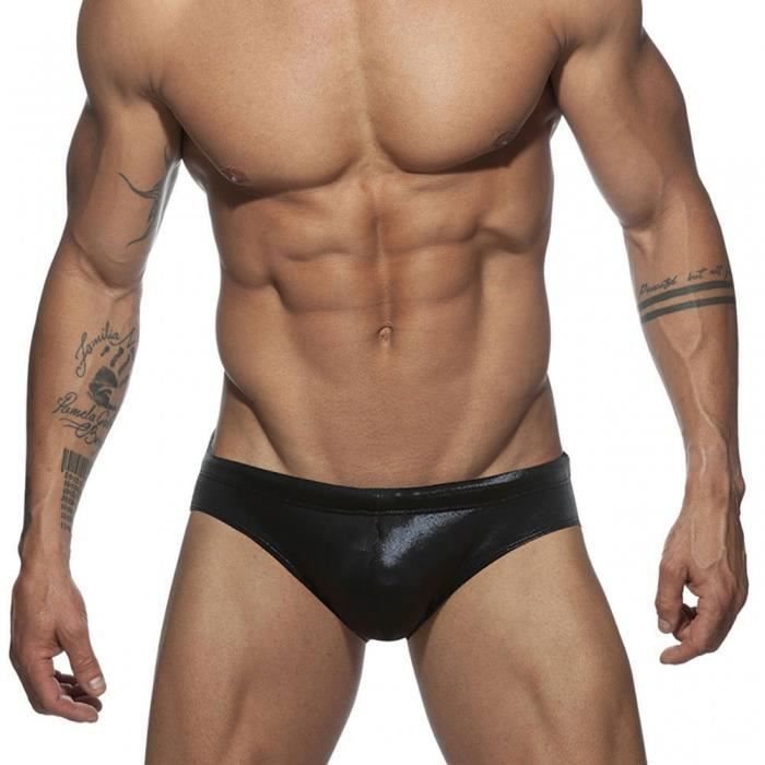 Slip de Bain Homme Maillot de Bain Paillettes Sexy Noir Noir Cdiscount Pret a Porter