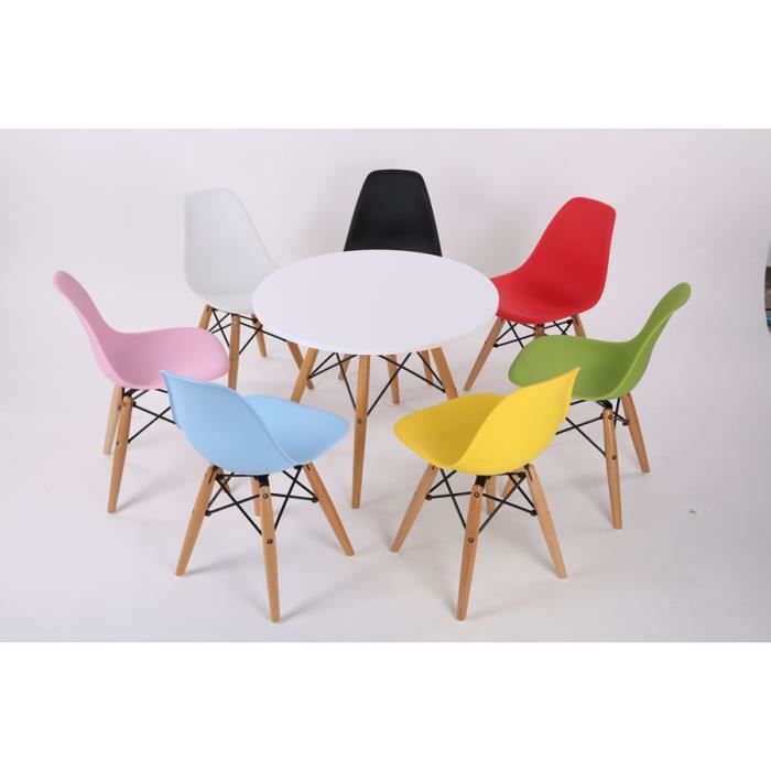 Chaise Design Retro Enfant Verte Cdiscount Puericulture Eveil Bebe