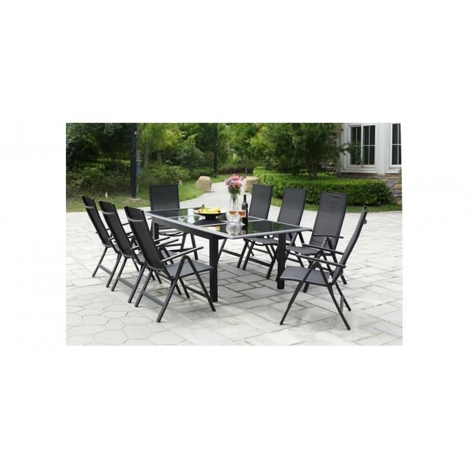 Le Victoria Salon De Jardin Aluminium 8 Places Achat Vente