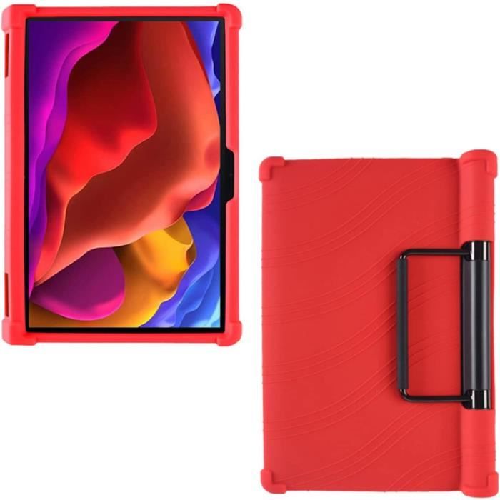 Custodia In Silicone Per Lenovo Yoga Pad Pro 13 YT-K606F - Morbida E Leggera, Con Protezione Antiurto, Colore Rosa