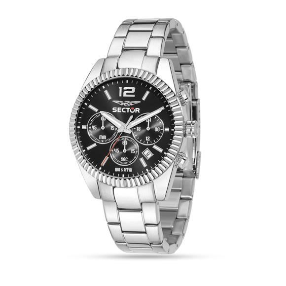 Montre - SECTOR - R3273676003 - Homme - Quartz - Étanchéité 5 ATM - Noir Montre - SECTOR - R3273676003 - Homme - Quartz - Étanchéité 5 ATM - Noir