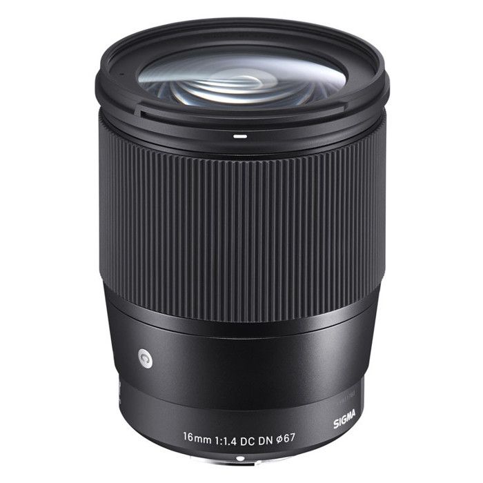 Objectif grand angle SIGMA 16mm F1.4 DC DN Contemporary pour Canon EF-M
