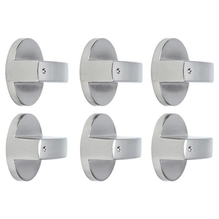 Bouton Rotatif Chromé Pour Trop-Plein De Baignoire - 75 Mm De Diamètre - Plastique - Trou De Montage 10 Mm