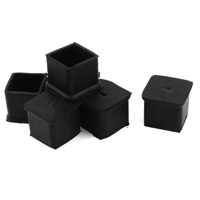 Carre En Caoutchouc Embouts Patins Pieds De Meubles Table Couvre