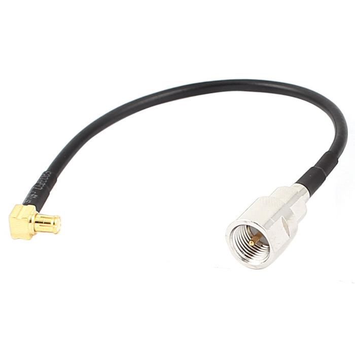 sourcing map RG174 C/âble rallonge coaxial TS9 m/âle vers TS9 Femelle
