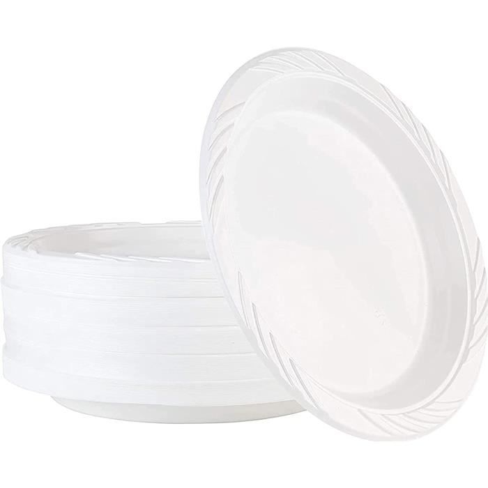 Plasticpro Lot de 36 ustensiles de service jetables en plastique, 9 cuillères, 9 fourchettes, 9 couteaux, 9 cuillères à tamis, transparents et lourds