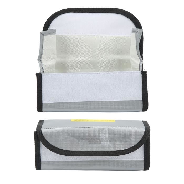 Sac De Sécurité LiPo Pour DJI Mavic Air - Trois Tailles (S, M, L) - Carbone - Neuf