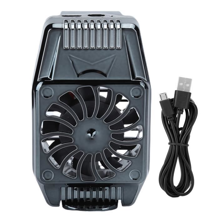 Ventilateur Double Turbine Smartphone Refroidisseur Téléphone Gugxiom - Ventilateur Double Turbo Pour Gaming Et Streaming Accessoire Streamer