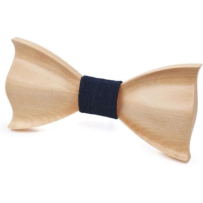AUSUAYA DE-MBT3 Nœud papillon classique uni pour homme Costume & chemise et smoking – Nœud papillon pour homme, Blanc., taille unique