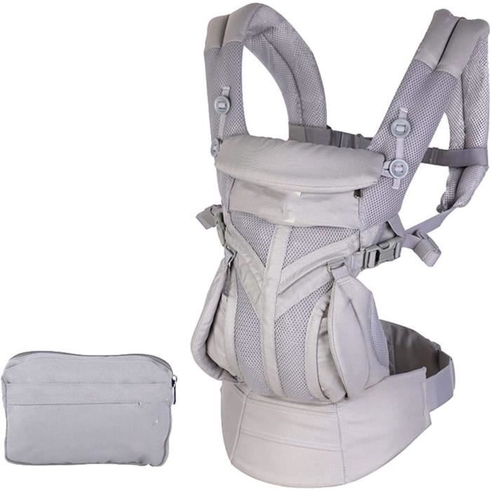 2PCS Porte Bébé Ergonomique, Porte Bebe Hanche 3 Façons De