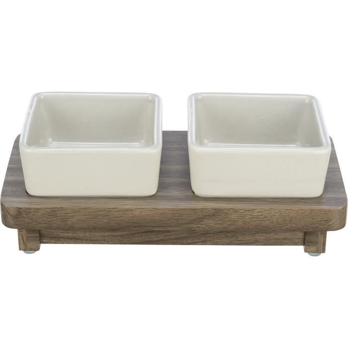 Meilleurs prix pour Gamelle pour chat - Trixie - CityStyle - Céramique - MDF - Antidérapante
