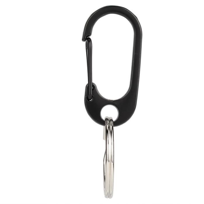 VGEBY boucle de clé mousqueton Accessoire d'escalade porte-clés avec boucle  de clé à dégagement rapide en alliage extérieur - Cdiscount Bagagerie -  Maroquinerie