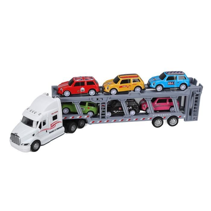 Avion Cargo Transporteur De Voitures Jouet - Avec 4 Véhicules - Éducatif Pour Enfants 3-7 Ans