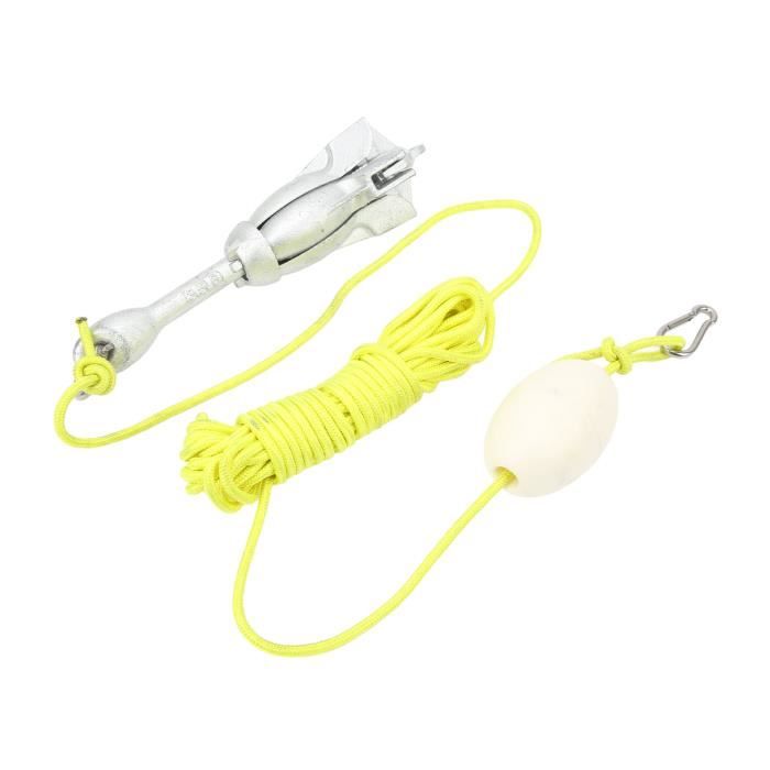 Ashata Ancre marine portative Accessoires d'ancre de bateau se pliants