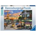 Puzzle 2000 pièces - Une soirée romantique à Paris - Ravensburger - Puzzle adultes - Dès 14 ans-1