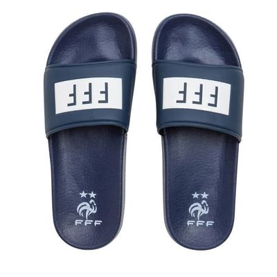 Tongs FFF Equipe De France – Officielles, Pour Enfants, Avec Les 2 étoiles !