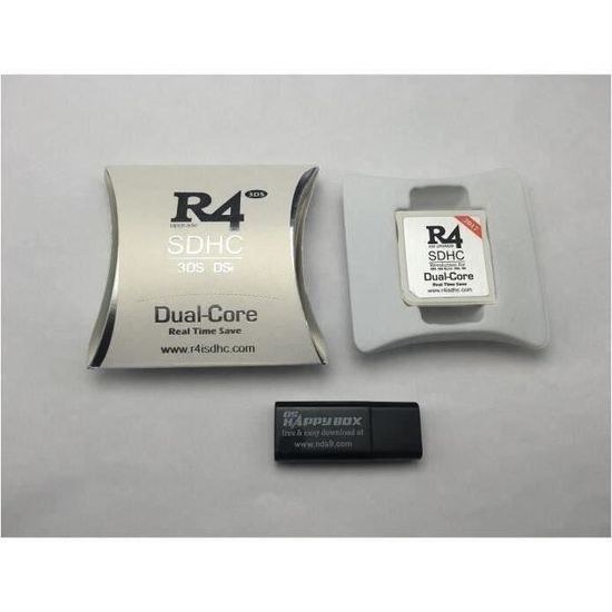 Adaptateur Carte R4 SDHC pour DS 2Ds 3DS Ndsi Nds Noir - Cdiscount