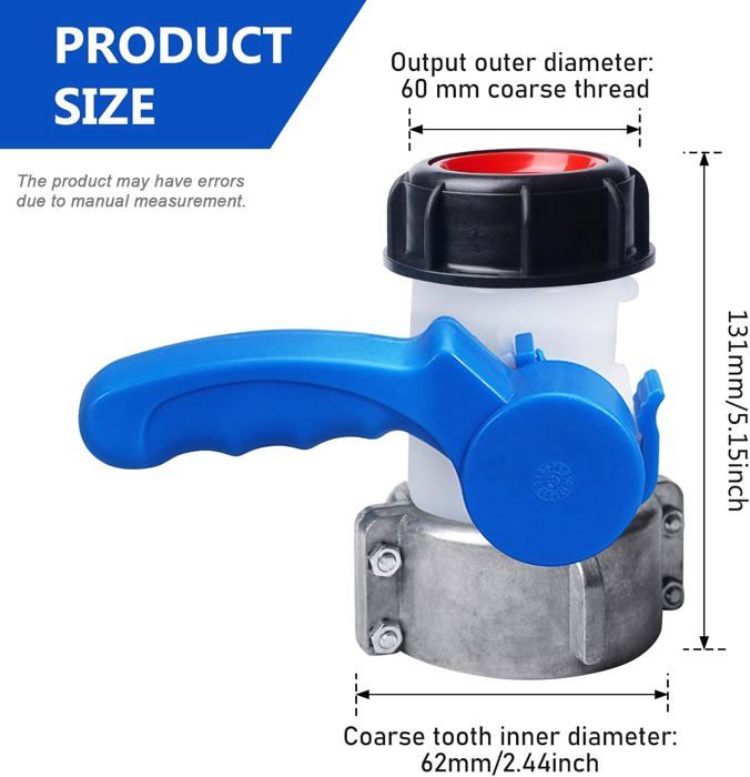 Kit Raccordement Citerne Eau De Pluie 40 Mm – Tuyau 500 Mm, Ouvre-Plein, Joints & Colliers Inox
