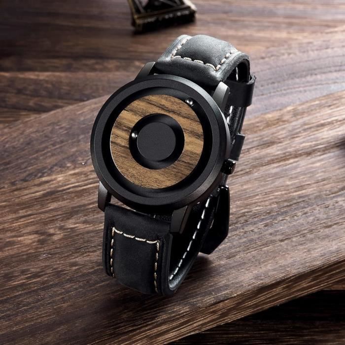 Montre en bois suisse deals