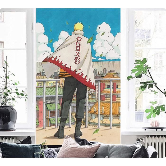 HISLOOKS Poster Naruto Anime Décoration murale sans cadre Impression sur  toile Poster japonais Peinture Décoration murale 40,6 x 61 cm