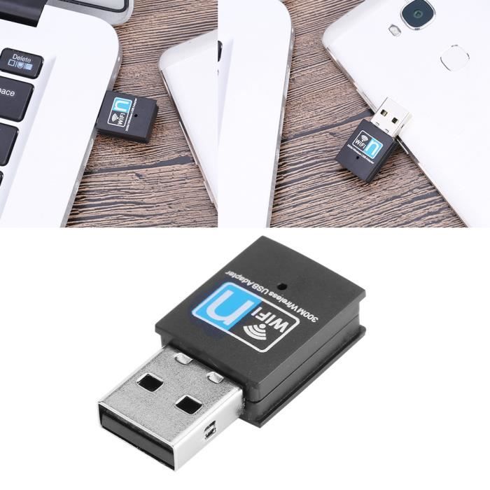 Adaptateur Wifi USB pour PC HP Sans Fil Amplificateur Recepteur 150Mbps  (NOIR) - Cdiscount Informatique
