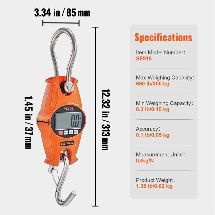 Tige De Mesure Télescopique VEVOR 4 M – Avec Niveau à Bulle Et Sac, Métrique (cm/mm)