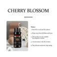 Aromathérapie Fleur de cerisier Huile Essentielle pour diffuseur, 100% Pure Cherry Blossom huile parfumée, maison, 10ml-2