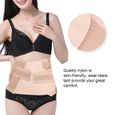 ZJCHAO Ceinture post-partum Femme Respirant Serre-Taille Post-partum Trainer Corset Support Band Body Shaper Belt (XXL)-2
