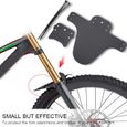 Garde-boue de vélo efficace, garde-boue de vélo durable noir, plastique pour vélo de route VTT-2