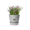 ELHO Pot de fleurs rond Greenville 25 - Extérieur - Ø 24,48 x H 23,31 cm - Gris béton vivant-2